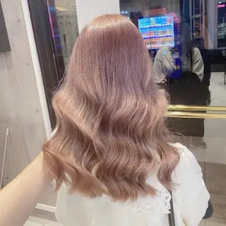ロング カラー ヘアアレンジ メンズ キッズ マツエク・マツパ ブリーチの髪様 MASATOのヘアスタイル