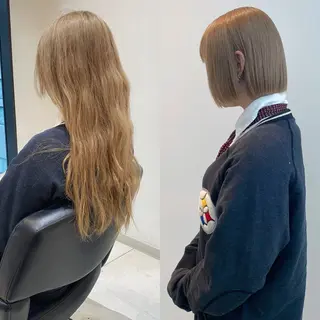 ショート カラー mai / linoah˚✧のヘアスタイル