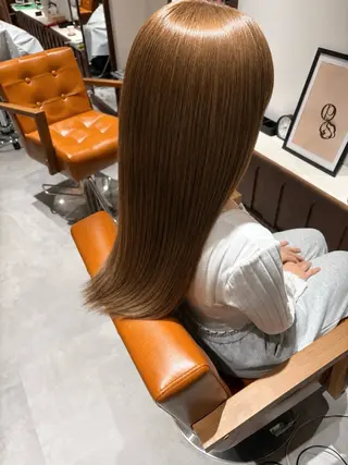 セミロング カラー ヘアアレンジ ✨️透明感カラー✨️ kaiseiのヘアスタイル