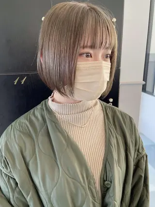 ショート EARTH柏崎店/ 小松瑛里香のヘアスタイル