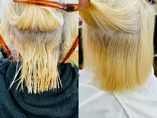 ミディアム ふくおか なな Toiro 武蔵小杉のヘアスタイル