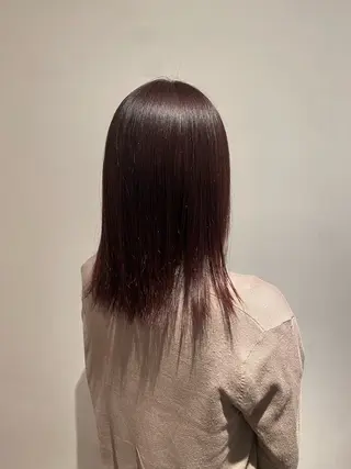 ミディアム カラー reimi 表参道🍒のヘアスタイル