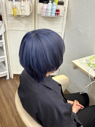 ミディアム GLOSS 心斎橋 山上のヘアスタイル