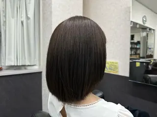 セミロング エンゼルス美容室斉間 圭司のヘアスタイル