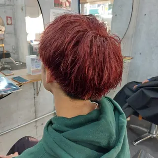 メンズ カラー EMI SANのヘアスタイル