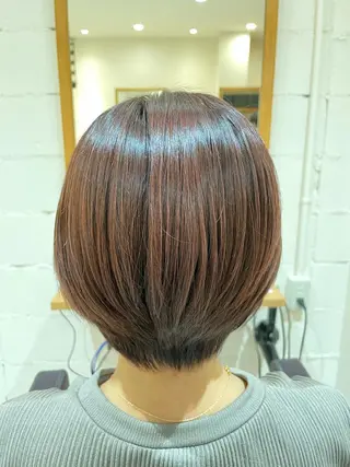 ショート カラー ショート/酸スト/ 髪質改善/小林のヘアスタイル