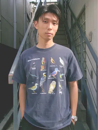 ショート メンズ 原宿↔︎浦和 美容師 折笠 亮のヘアスタイル