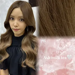 ロング カラー 艶髪🇰🇷髪質改善 🎀ikuno🎀のヘアスタイル