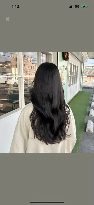 カラー 🫧佐藤透明感カラー デザインカラーのヘアスタイル