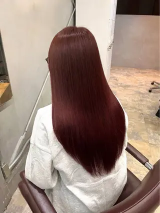 ロング カラー かわにし ひなた🐰のヘアスタイル