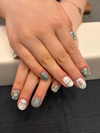 ネイル 爪の絵描き屋 ミテネイルのネイルデザイン