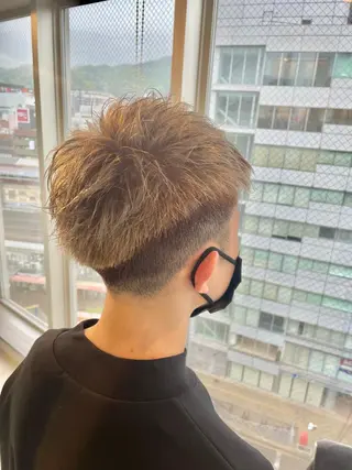 メンズ 🎗副店長/井上 竜 ブリーチ指名No.1のヘアスタイル