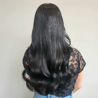ロング カラー シールエクステ🎀 ホシノ🕒ユウカのヘアスタイル