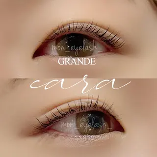 マツエク・マツパ アイブロウ GRANDEcara 栄 Miki🍀のマツエク・マツパデザイン