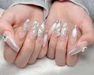 ネイル Aura  Nail 長さだし/パラジェルのネイルデザイン