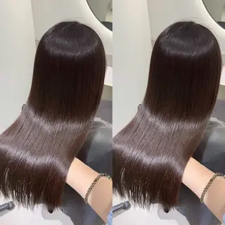 ロング 艶髪カラー🫧 髪質改善🪽萩原のヘアスタイル