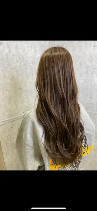 ロング カラー ハイトーン/メンズ 水野翔太のヘアスタイル