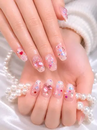 ロング カラー YING Nail🐶のネイルデザイン