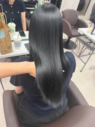 セミロング カラー 艶髪カラー Annaೀのヘアスタイル