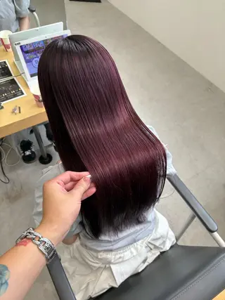 ロング カラー ダブルカラー/ 髪質改善💎安藤のヘアスタイル