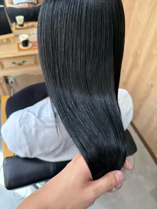 セミロング カラー 髪質改善*韓国ヘア* レイヤー*IBUKIのヘアスタイル