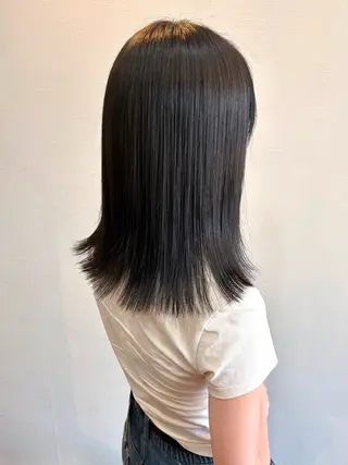 セミロング カラー 𝘒𝘺𝘰𝘬𝘢 🌿のヘアスタイル