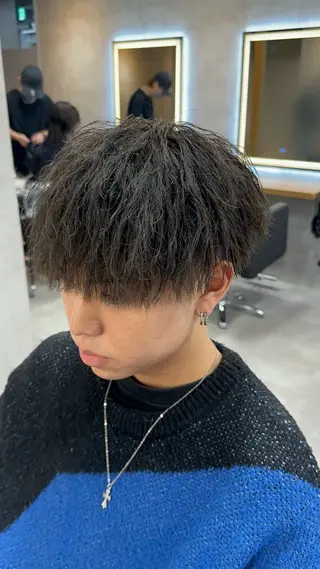 パーマ メンズ 札幌メンズ指名 No. 1/光👑のヘアスタイル