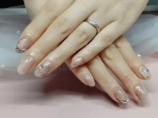 ネイル PINK PEONY AMIのネイルデザイン
