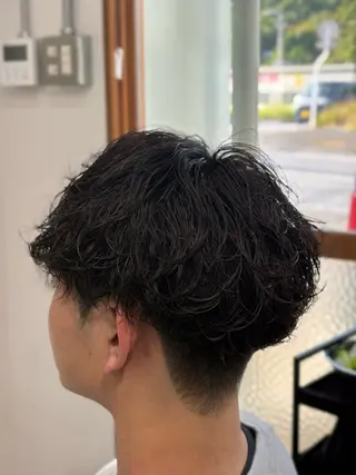 パーマ メンズ Snalyメンズ特化 スエハラのヘアスタイル