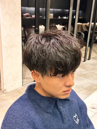 ショート パーマ メンズ 🍁メンズ特化美容師 /関根玲空🍁のヘアスタイル