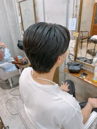 メンズ カット スパのヘアスタイル