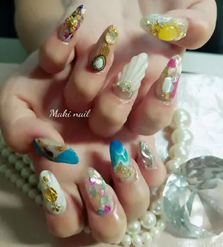 ネイル ショート ・:*+.✳︎˚✧₊ MAKI NAILのネイルデザイン