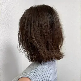 ミディアム 韓国ヘア&ショート ボブ💜桑原のヘアスタイル