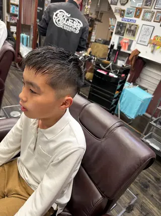 ショート メンズ キッズ 高東 俊介のヘアスタイル
