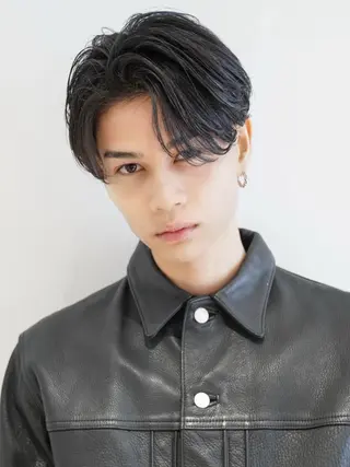 ショート パーマ 高橋 尚也のヘアスタイル