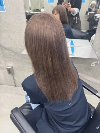 ロング カラー Kazuki/名古屋 ブリーチ/髪質改善のヘアスタイル