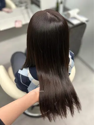 ロング カラー 透明感カラー×顔周り mizuki🫧のヘアスタイル
