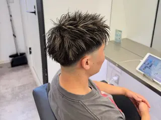 ショート カラー メンズ 【メッシュ×パーマ】 ❤️🔥Koukiのヘアスタイル