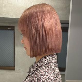 ショート ボブ/ダブルカラー /AYUNA❤️のヘアスタイル
