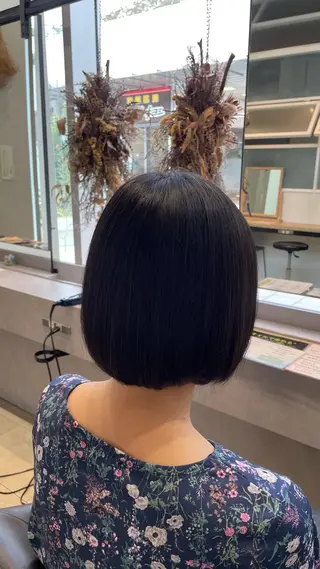 ショート ノンダメージカラー/ ボブ/RINのヘアスタイル