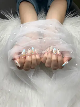 ネイル PEEKABOO 旧:momo京橋のネイルデザイン