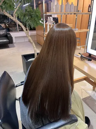 ロング 京都烏丸- イノウエ ツムギのヘアスタイル