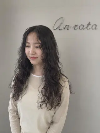 ロング an・rata/ 当日OK/和歌山市駅のヘアスタイル
