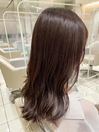 セミロング カラー . Chisaのヘアスタイル