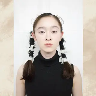 ロング 🧤ル ウ🧤のヘアスタイル
