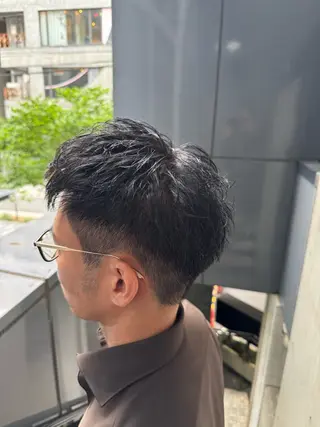 メンズ 河野 悠のヘアスタイル