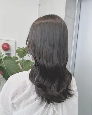 セミロング カラー 🌫️大人韓国ヘア 🌫️naoyaのヘアスタイル