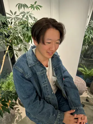 ショート カラー メンズ ご予約は2月まで！ maho‪🐈🎀のヘアスタイル