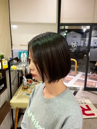 ショート 長谷川 柚乃のヘアスタイル