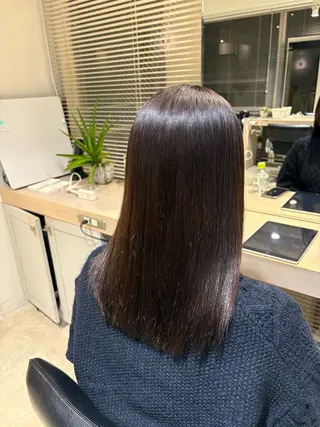 ロング パーマ SHEA /縮毛矯正 イソダハルカのヘアスタイル
